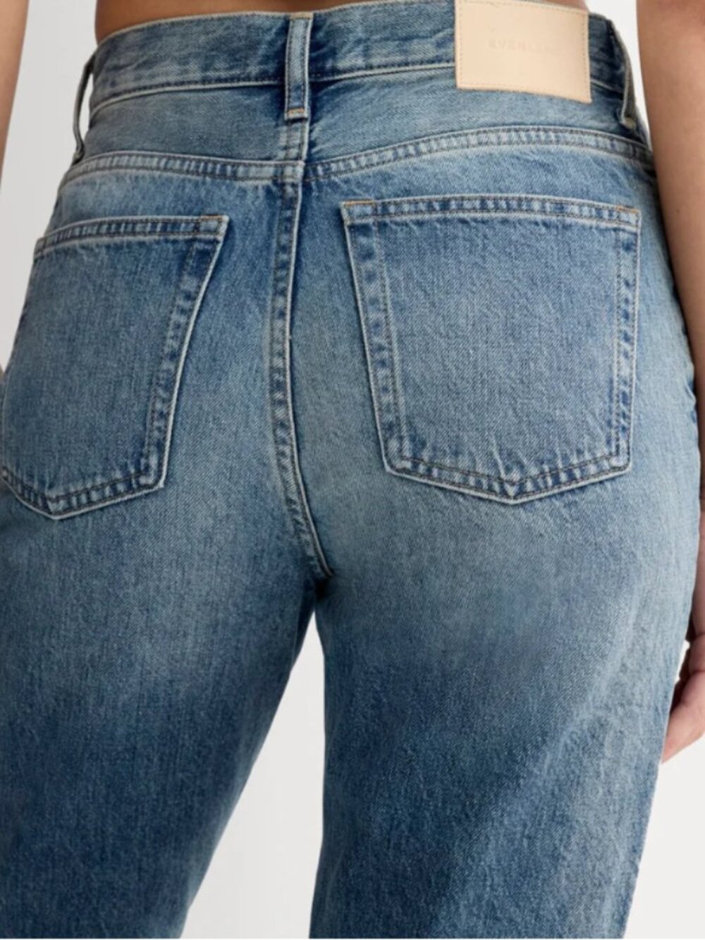 NWT Everlane: The 90's Cheeky Jeans, High-rise, Size 27 Regular, Blue - Picture 4 of 16